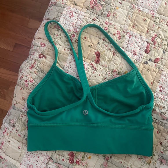 NWOT- Lululemon Sz 4 Flow Y NULU Longline Bra - Picture 5 of 6